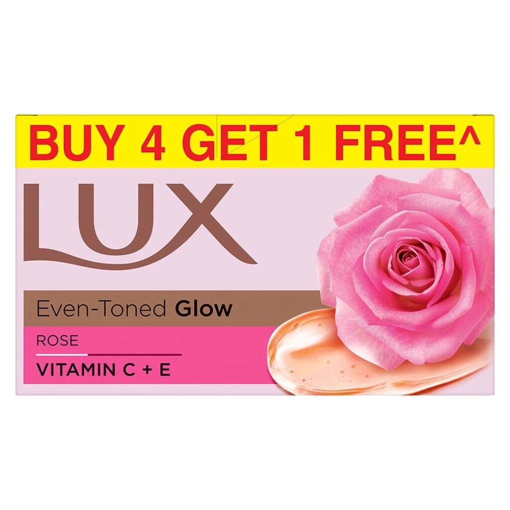 SOAP ROSE & VITAMIN E 150GM*5