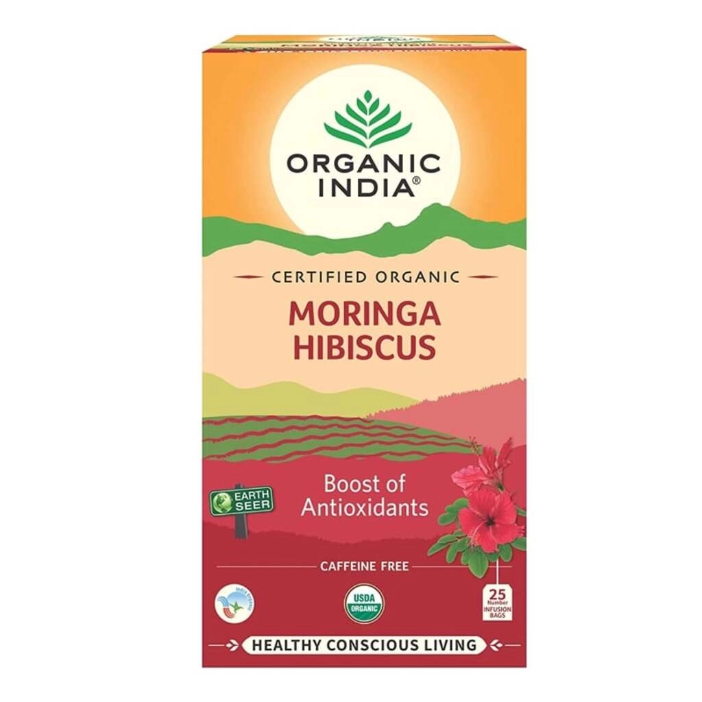 Moringa Hibiscus Tea 25 Bags