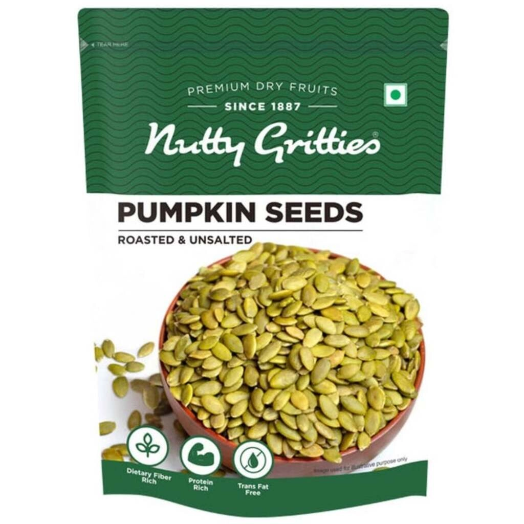 NUTTY GRITTIES PUMPKIN SEED ROASTED 200 GM.