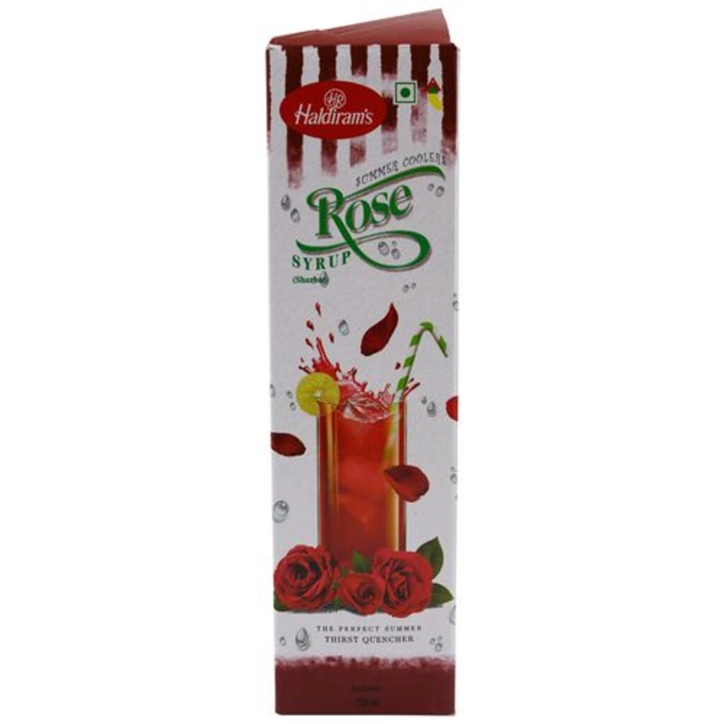 S ROSE SYRUP 750 ML.