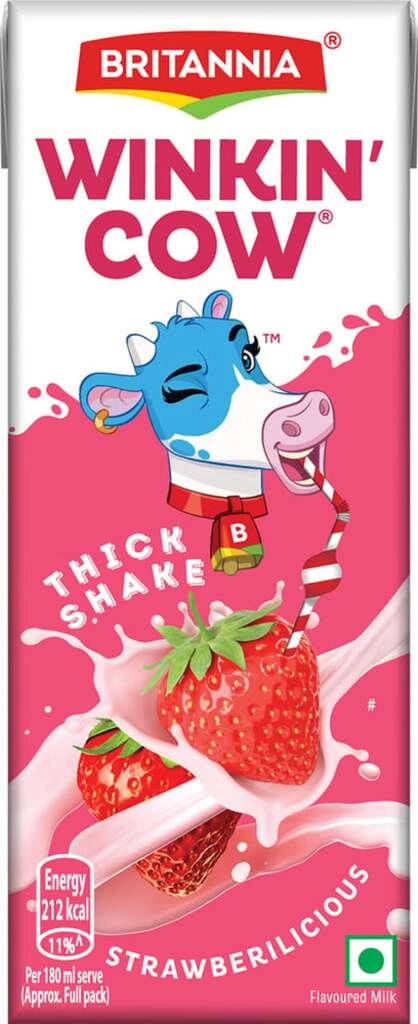 Winkin Cow Strawbery Shake