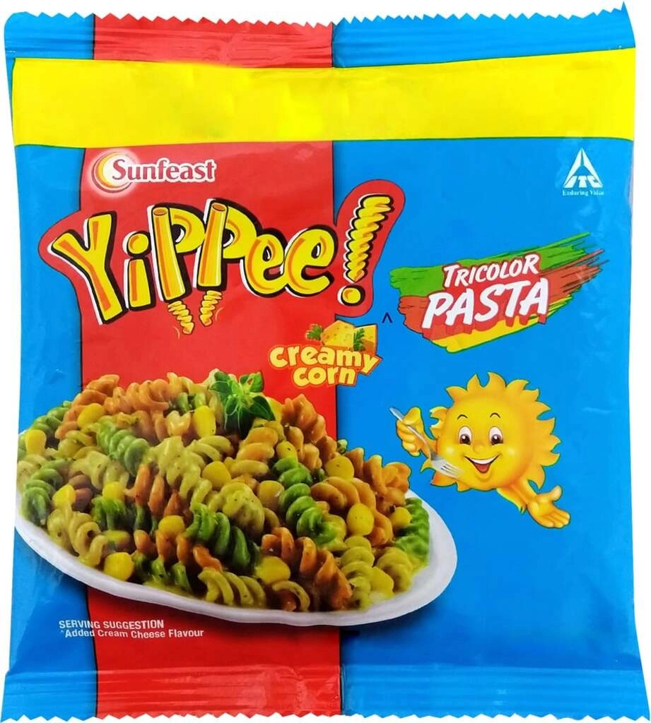 PASTA TRICLOR CREAMY CORN 35 GM.
