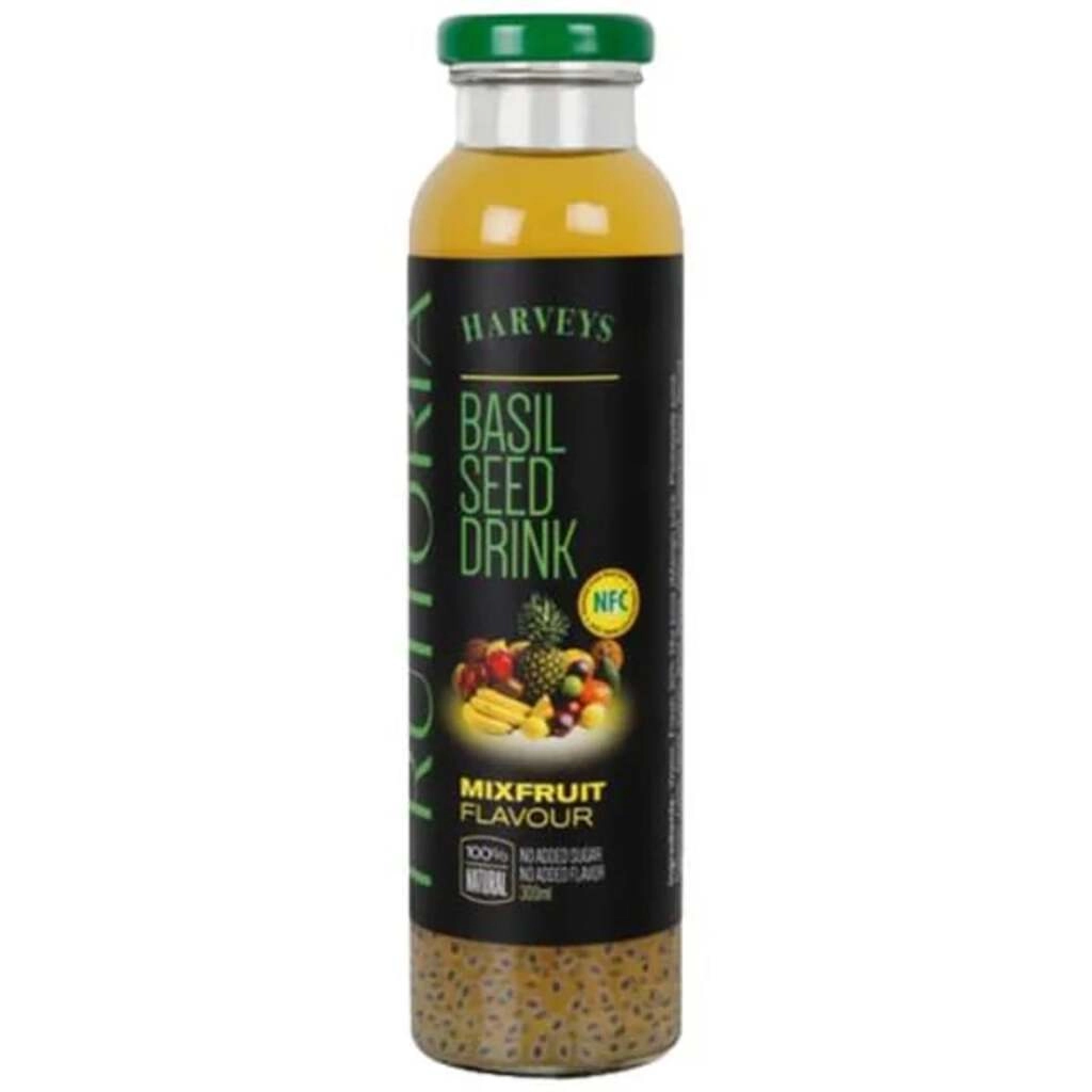 FRUTORIA BASIL SEEDS MIX FRUIT 300 ML.