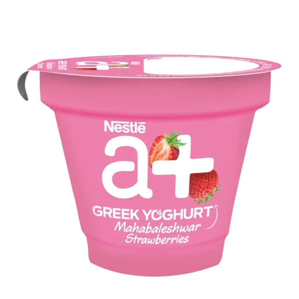 YOGHURT STRAWBERRY 100 GM.