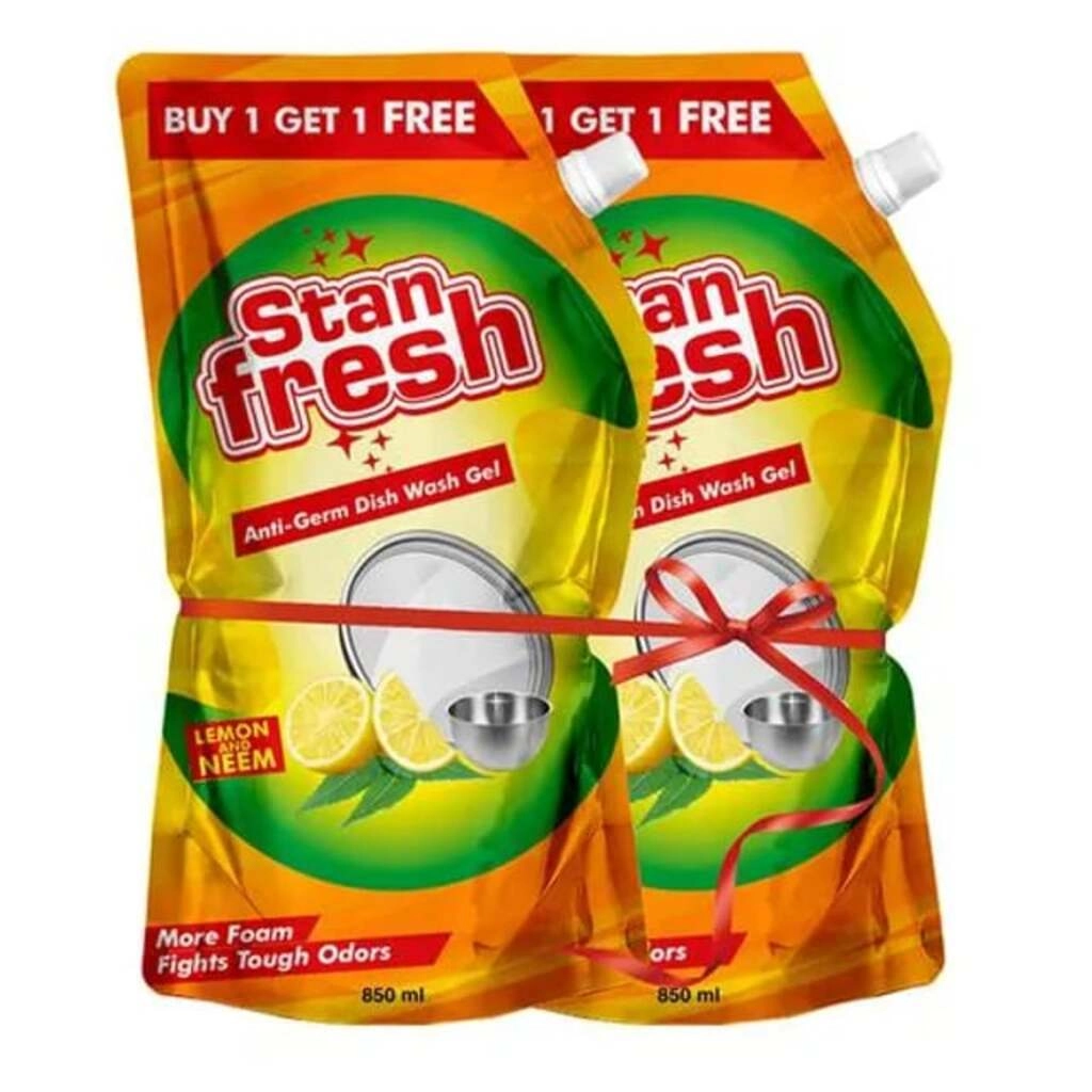 DISH WASH GEL COMBO 850*2 ML