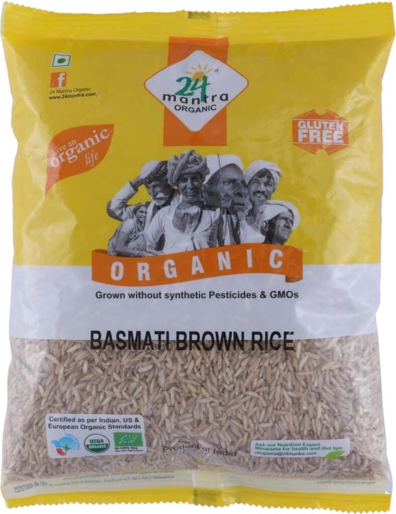 BASMATI BROWN RICE 1KG.