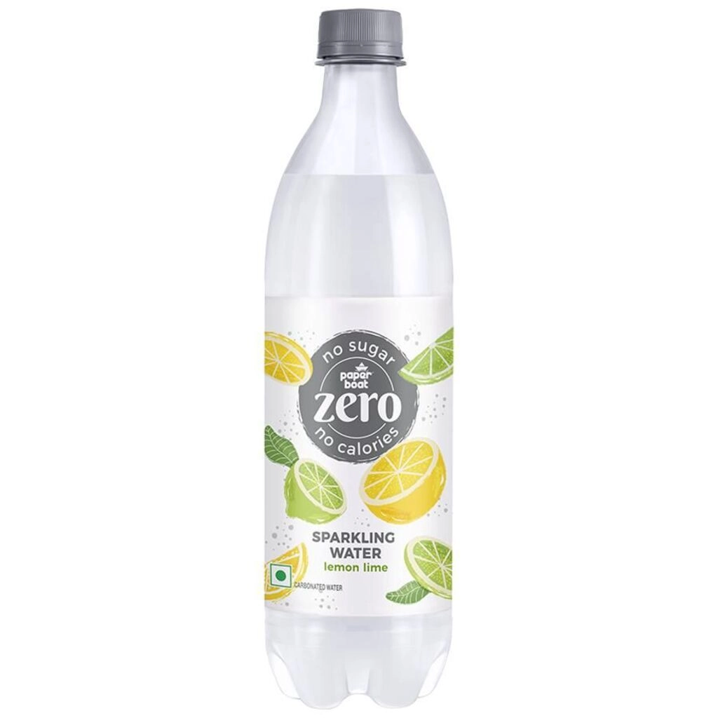 ZERO SPARKLING WATER LEMON LIME 600ML