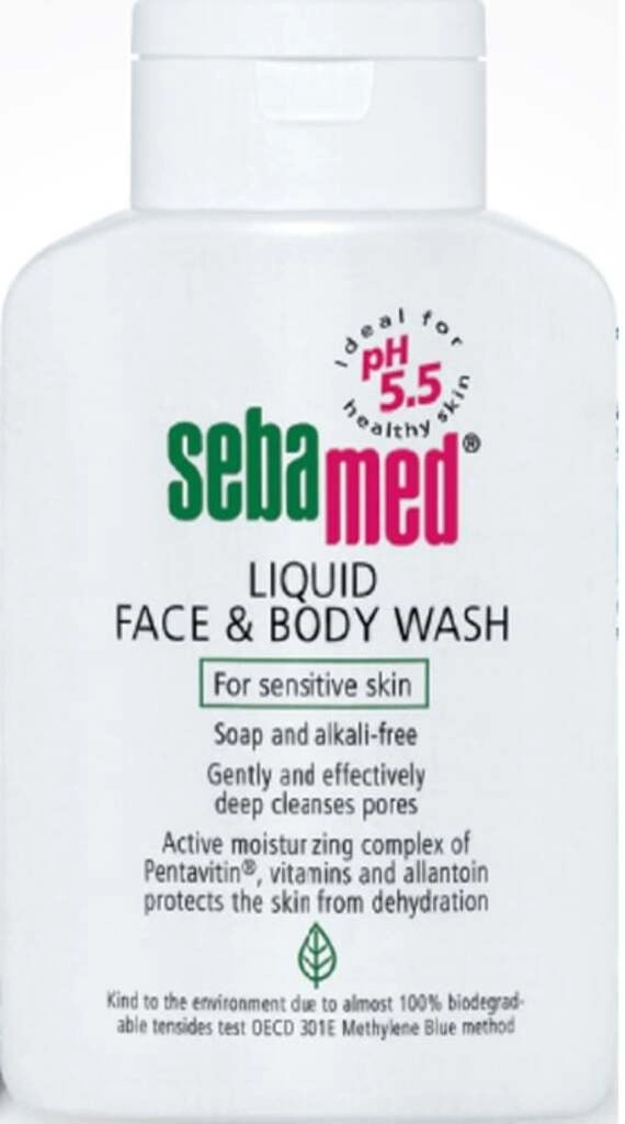 LIQUID FACE & BODY WASH 200 ML.