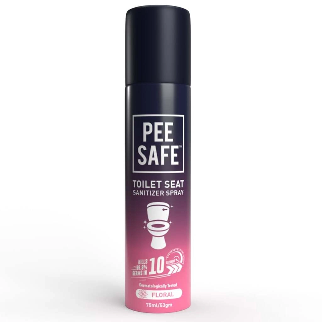 TOILET SEAT SANITIZER SPRAY FLORAL 75 ML.