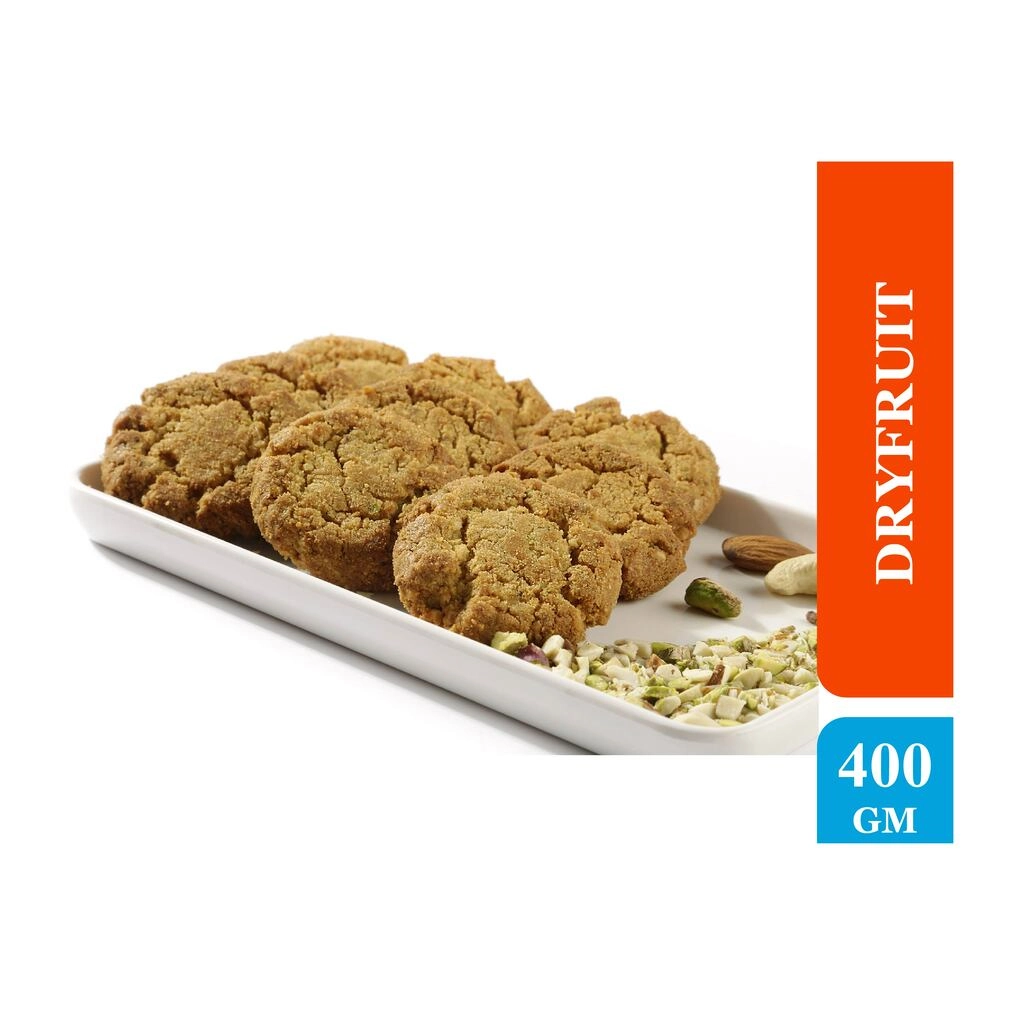 DRYFRUIT PREMIUM COOKIES 400 GM.