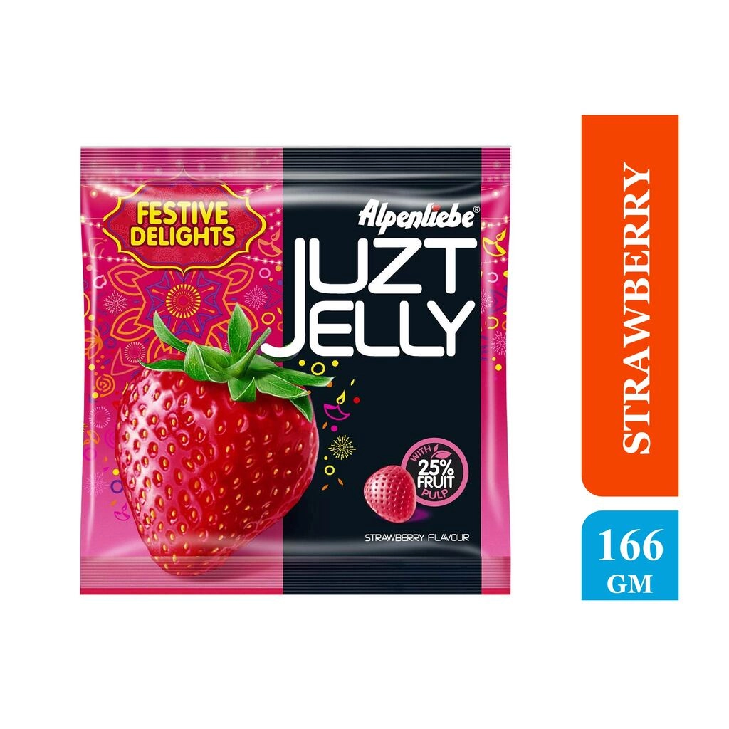 JUSTJELLY STRAWBERRY 166.5 GM