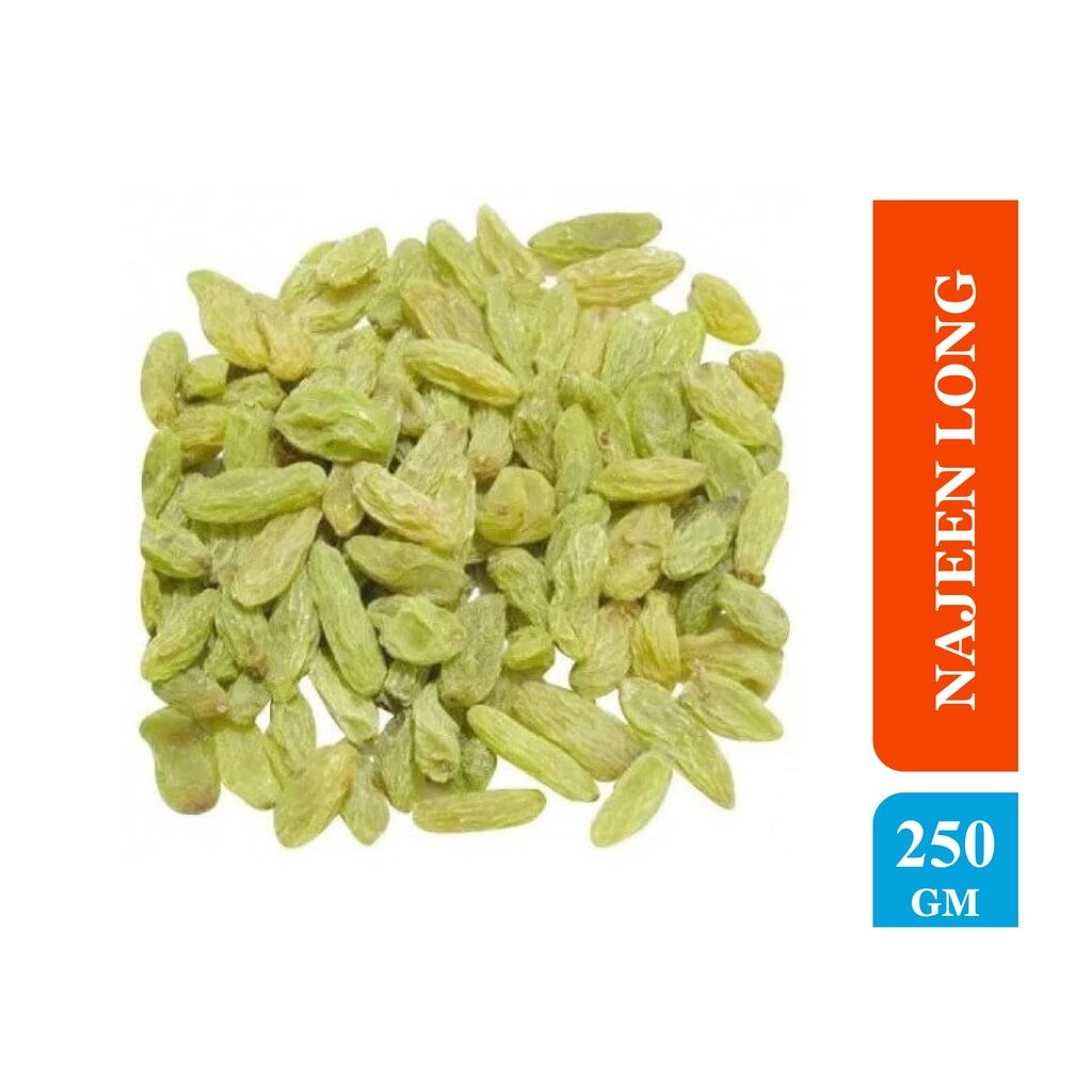 KISHMISH KANDHARI NAJEEN LONG 250GM