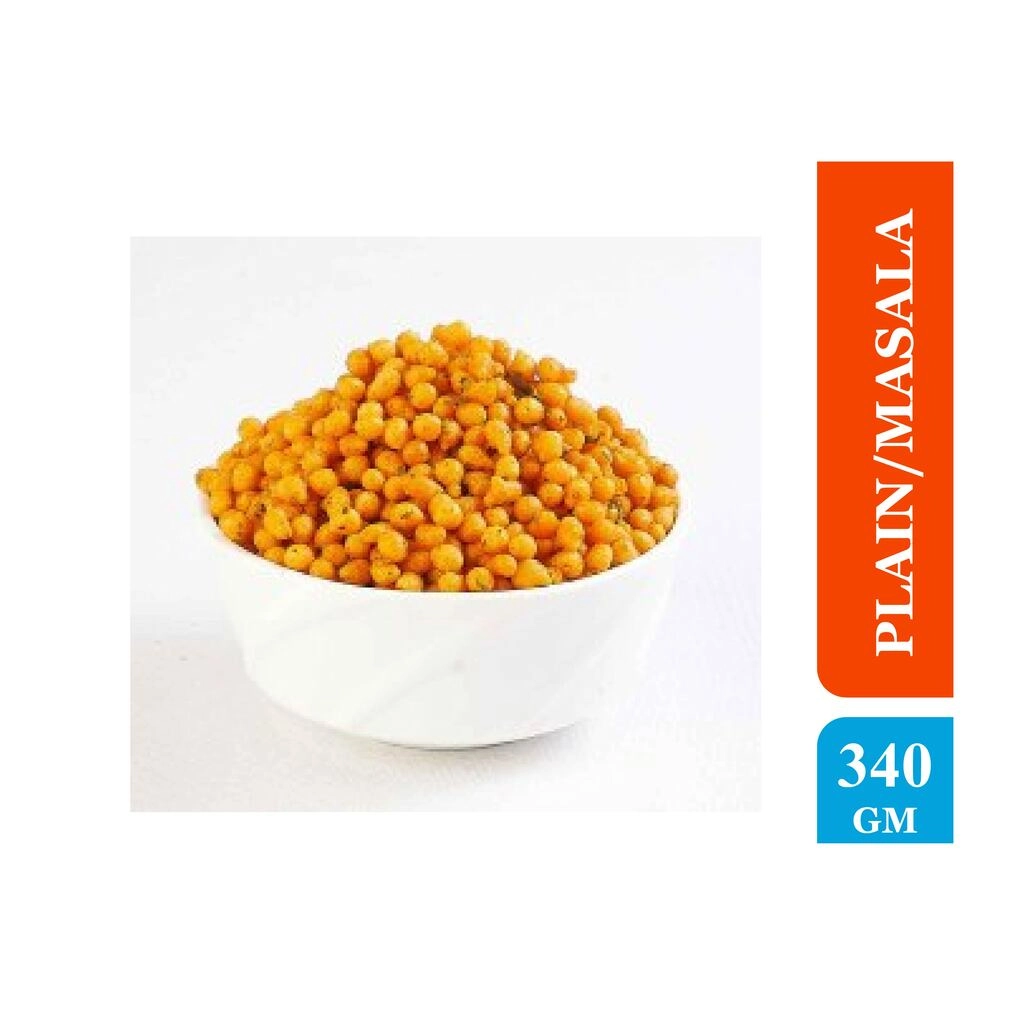 BOONDI PLAIN/MASALA 340 GM.