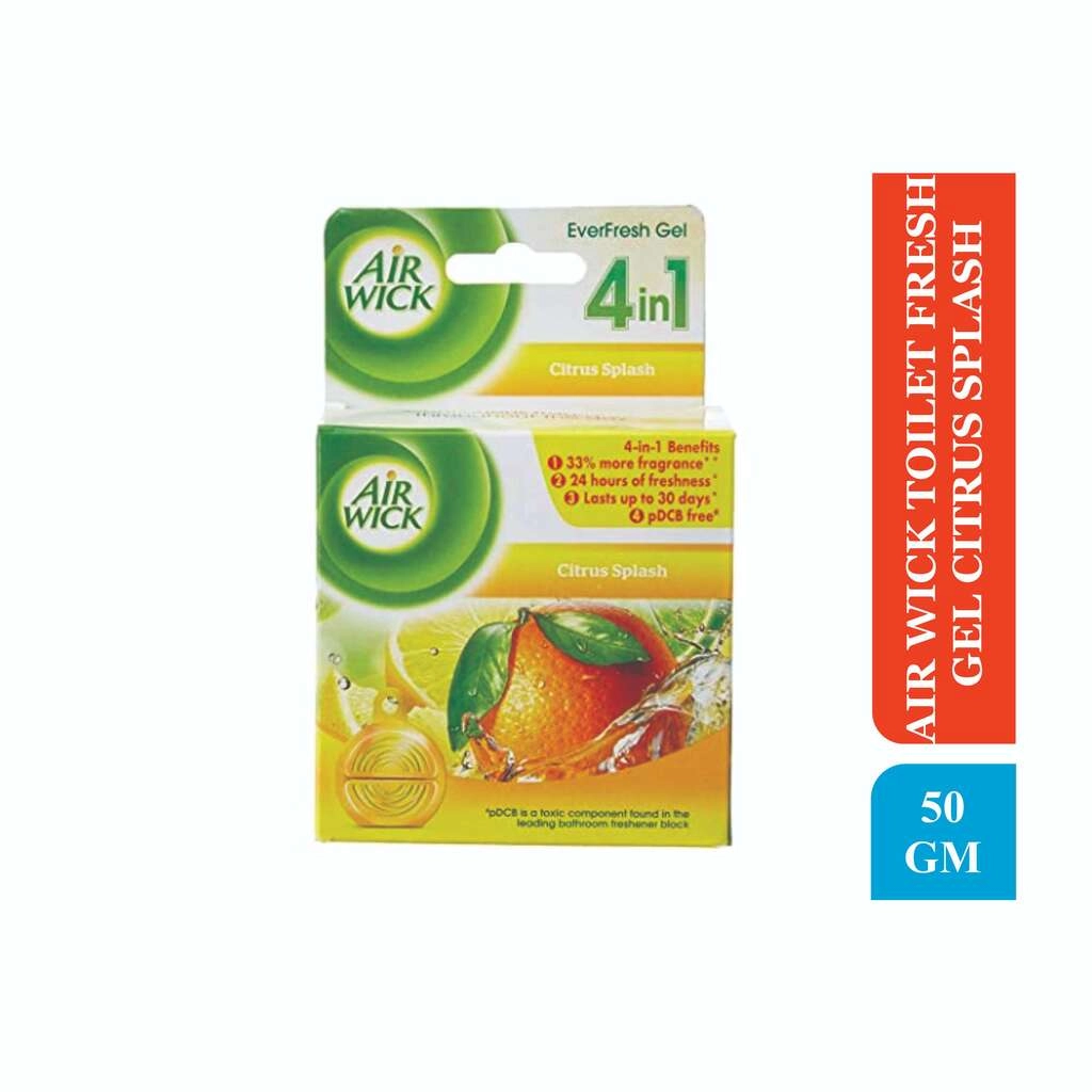 TOILET FRESH GEL CITRUS SPLASH 50 GM.