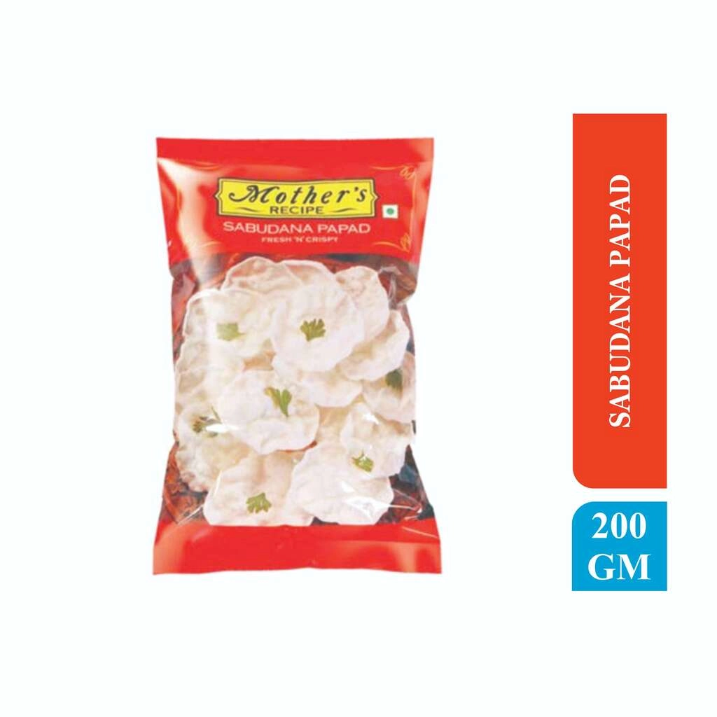 SABUTDANA PAPAD 200GM