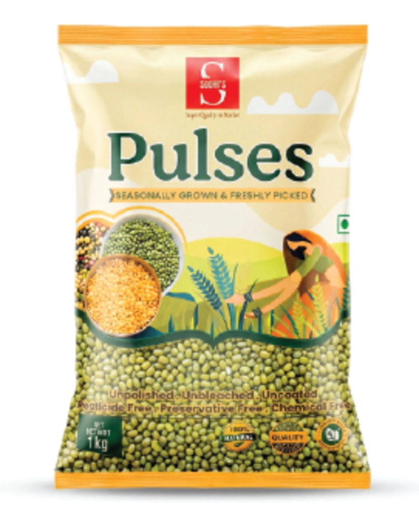 MOONG SABUT DAL 1 KG.