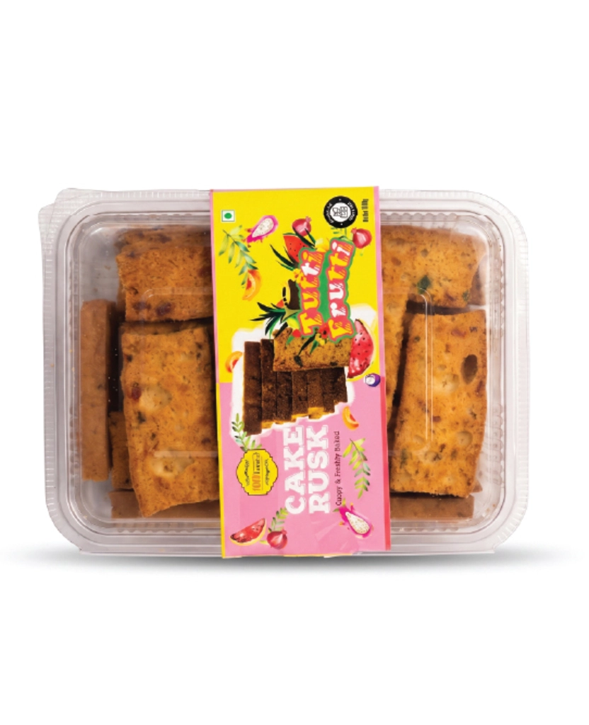 FRUIT CAKE RUSK 400 GM.
