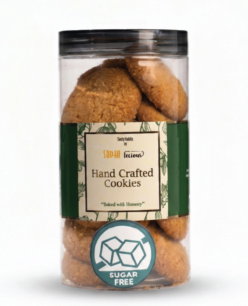 SUGAR FREE COCONUT COOKIES 250 GM.