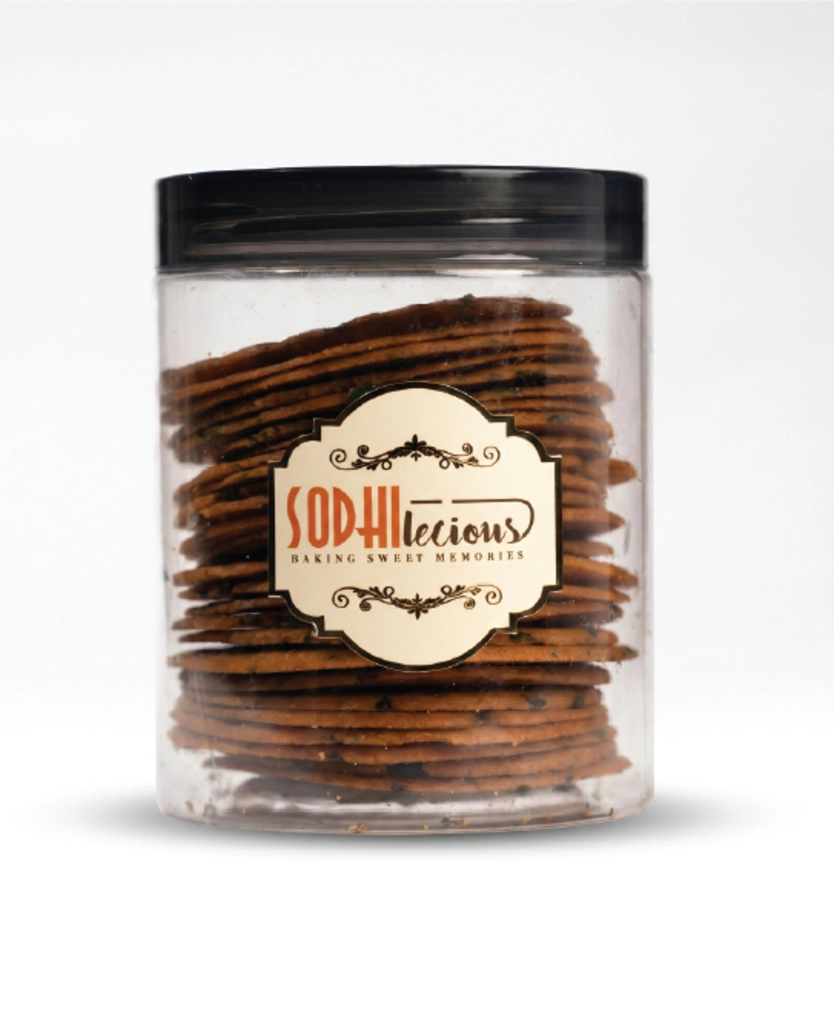 BUTTER PAPER FLAXSEED COOKIES