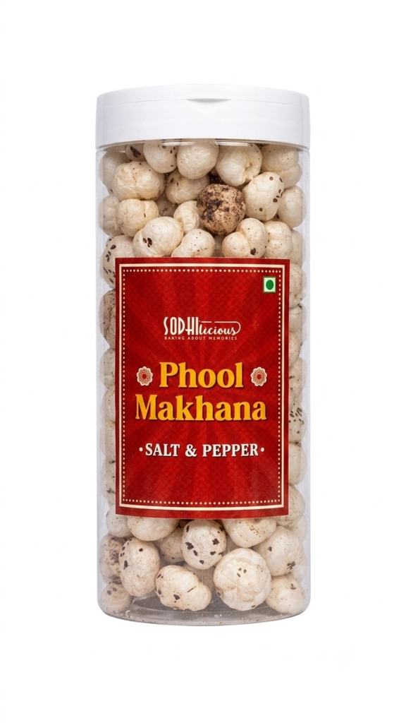 SALT & PEPPER PHOOL MAKHANA BOX