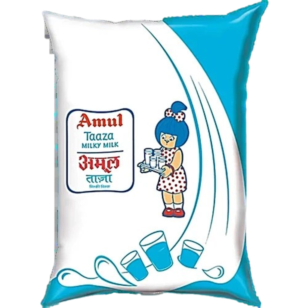 MILK TONED 1 LTR. POUCH