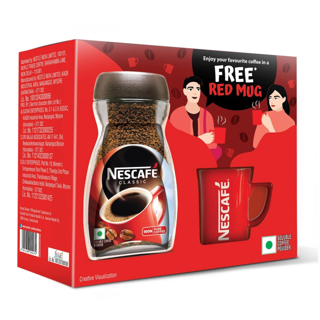 JAR CLASSIC INDIAN 180 GM. FREE MUG