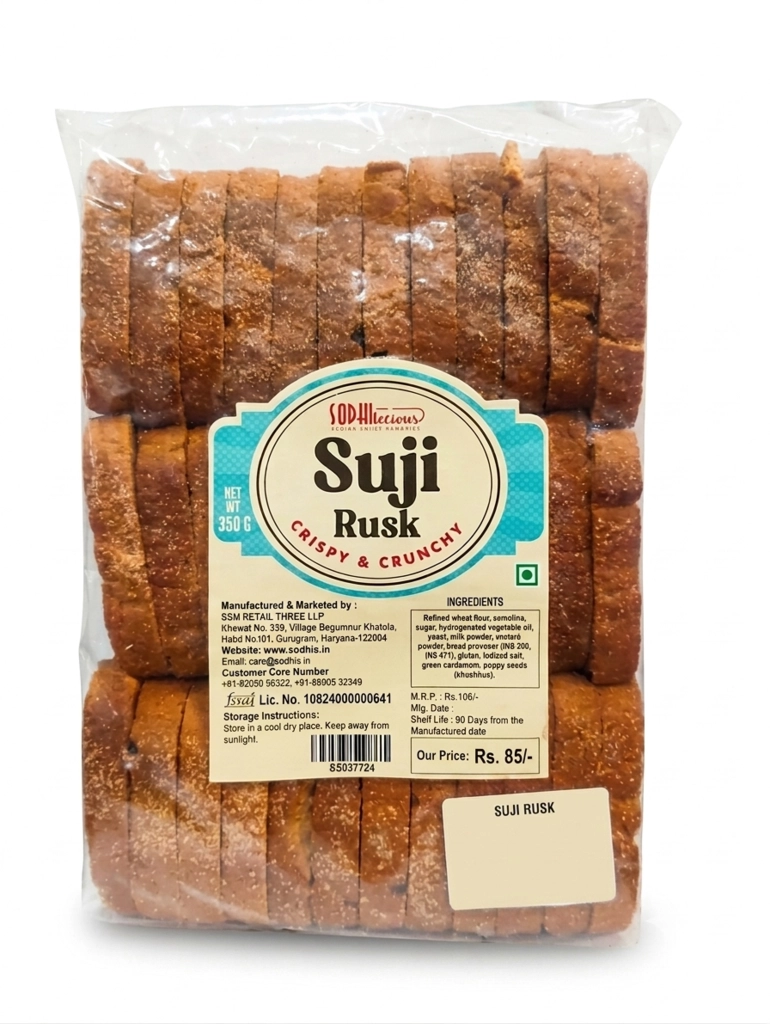SUJI RUSK 350GM