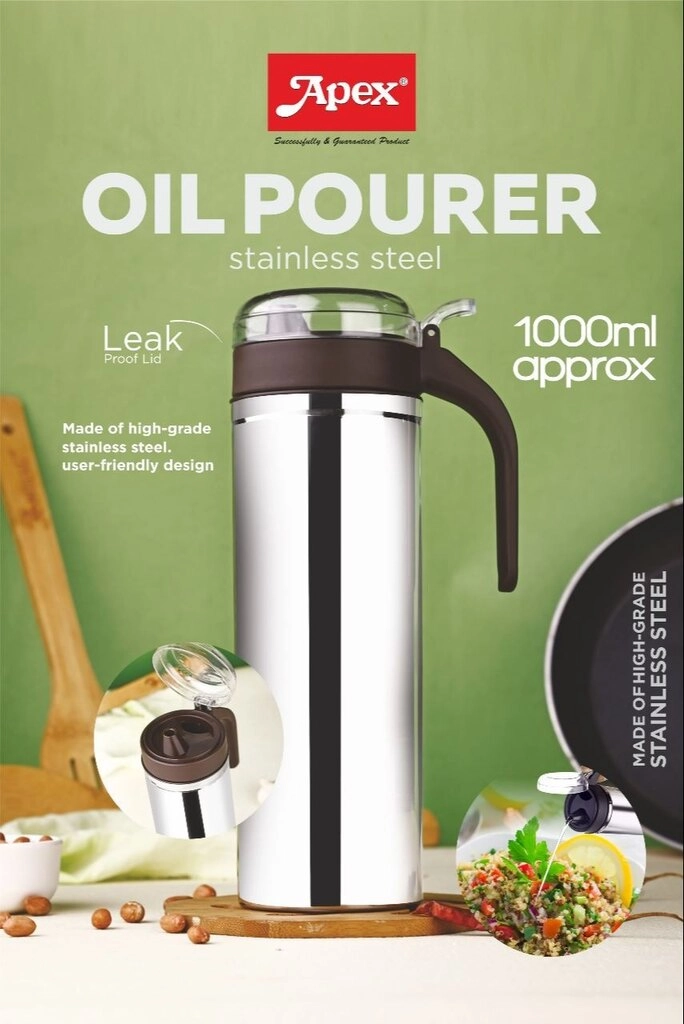 SS OIL POURER PRO 1000 ML.