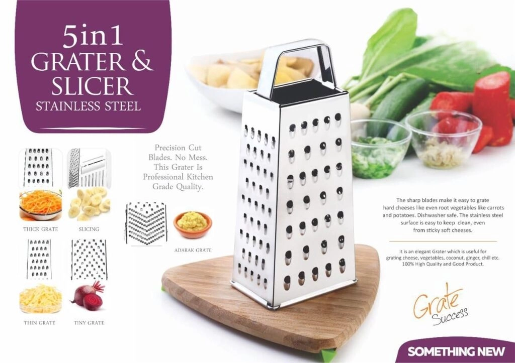 5 IN 1 GRATER & SLICER
