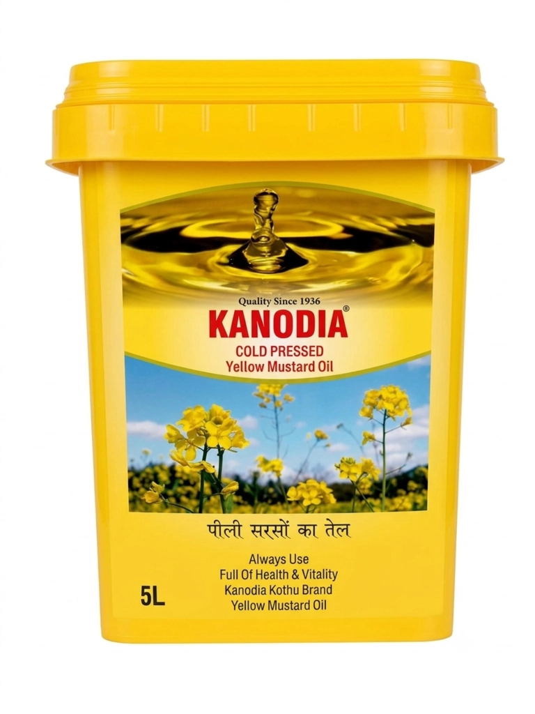 YELLOW MUSTARD OIL 5 LT.