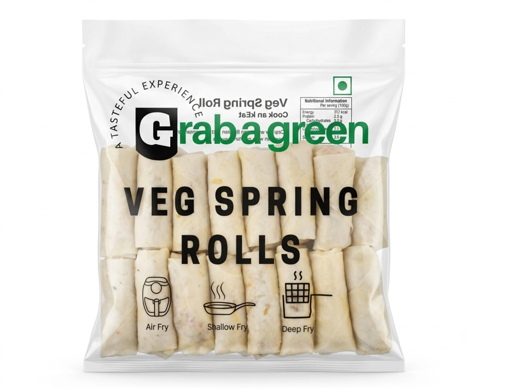 A GREEN VEG SPRING ROLL 500 GM