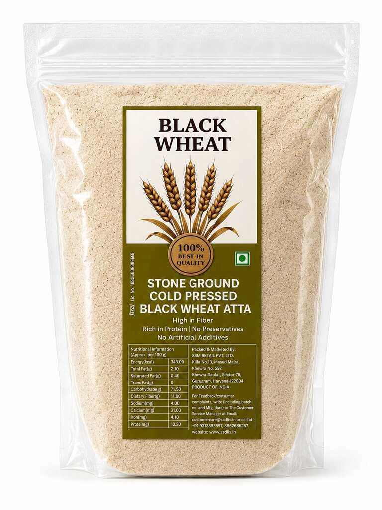 BLACK CHANA FLOUR 500 GM