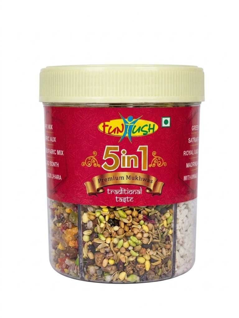 MUKHWAS TIN 5-1 250 GM.