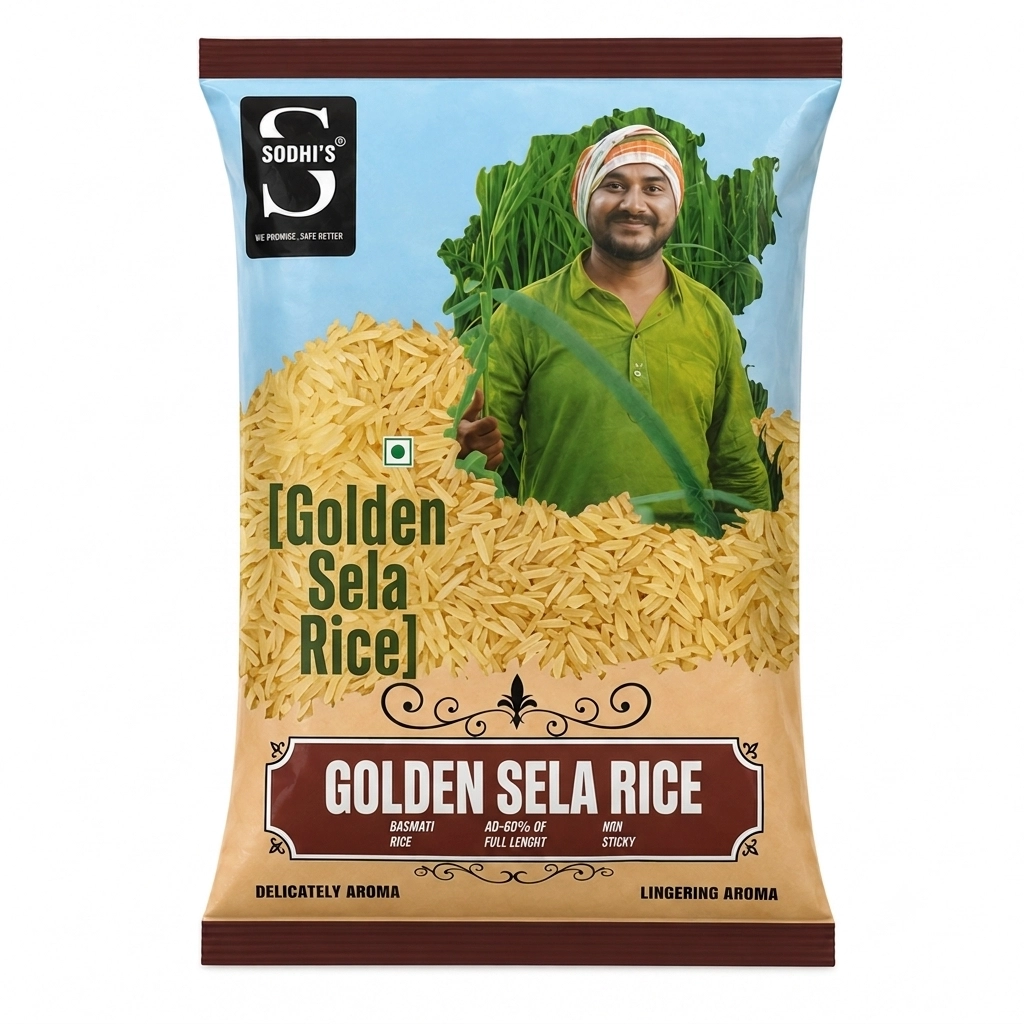 RICE GOLDEN SELA 1 KG.