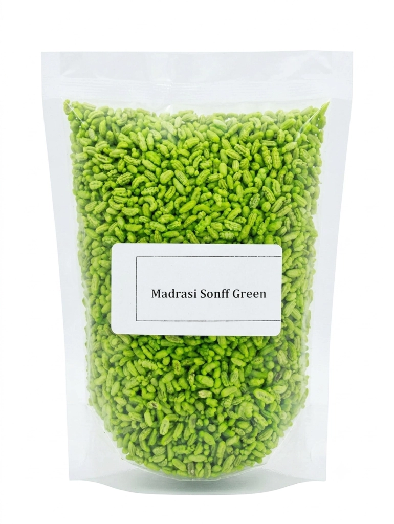 GREEN MADRASI SAUNF 200 GM.