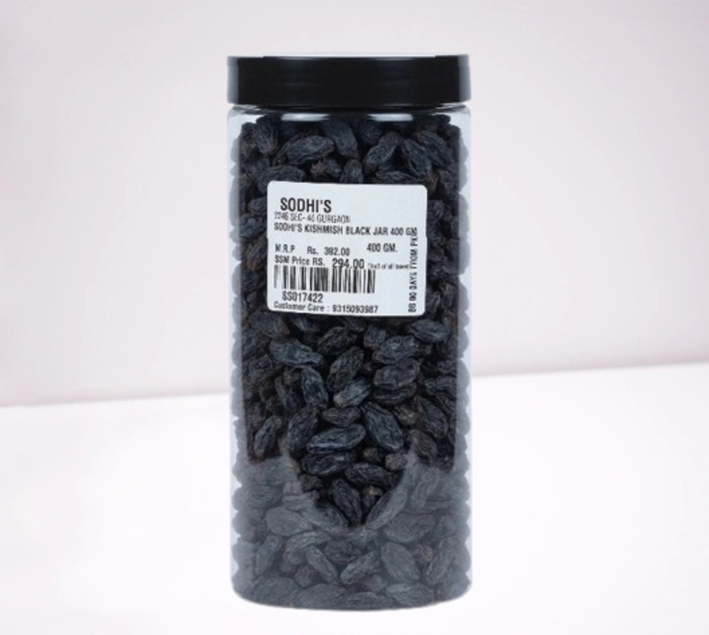 KISHMISH BLACK JAR 400 GM