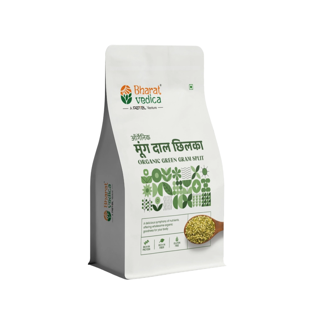 ORGANIC GREEN GRAM SPLIT 500GM