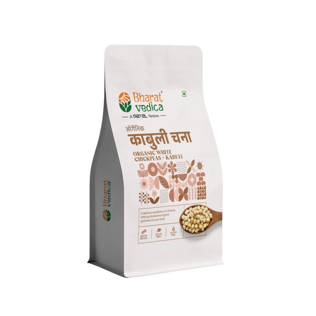 ORGANIC WHITE CHICKPEAS - KABULI 500GM