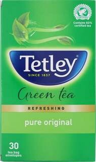 TETLEY GREEN TEA BAG 30 BAGS.