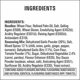 Hot Garlic Instant Noodles 60G