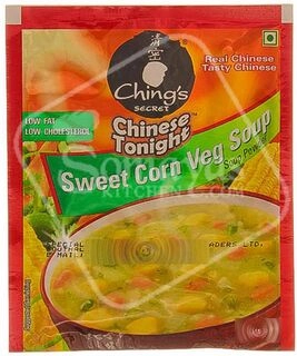 CHINGS SOUP SWEET CORN VEG 48 GM.