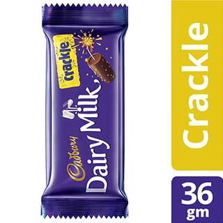 Dairy Milk Crackle Chocolate 36Gm