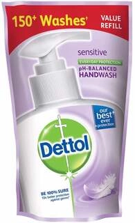 H/WASH POUCH SENSTIVE 185 ML.