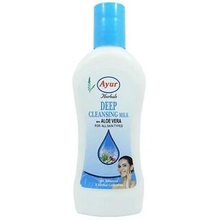 HERBAL DEEP CLEANSING MILK WITH ALOVERA