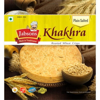 KHAKHRA PLAIN SALTED 180 GM.
