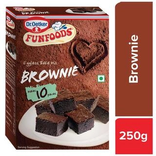 Eggless Cake Mix Browine