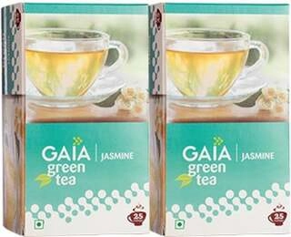 GREEN TEA BAG JASMINE 25 BAGS.
