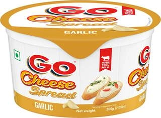 Go Cheese Spread Garlic 200Gm