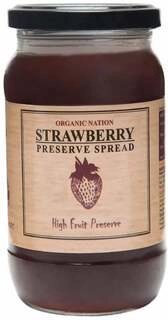 Org Strawberry Spread