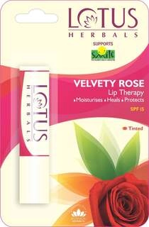 LIP THERAPY VELVETY ROSE SPF-15 4GM.